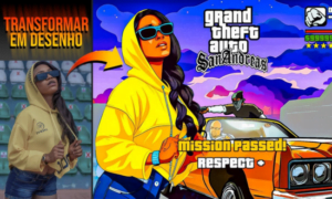 Se transforme em um personagem de GTA