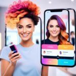 Mude seu cabelo com nosso app de corte e cor