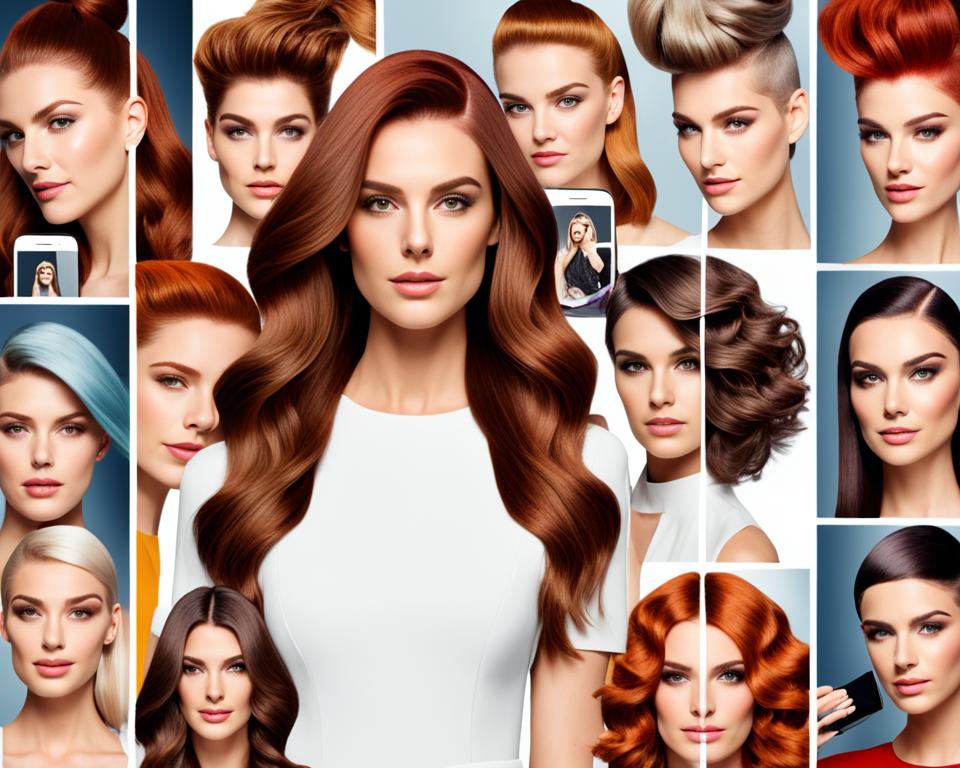 Aplicativos para simular cortes de cabelo