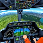 Conheça Simulador Realista de Pilotagem Aérea