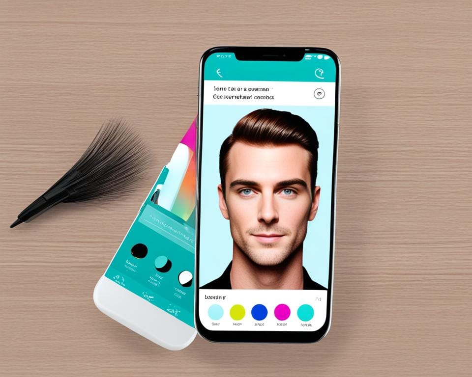 app para simular cabelo