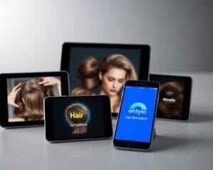 apps para simular cabelos