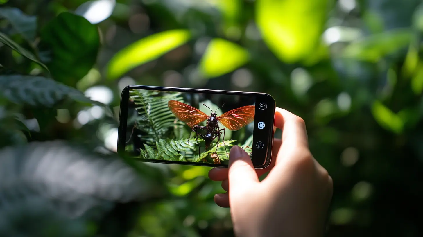 Identifique Insetos com Facilidade: Apps para Usar no Celular