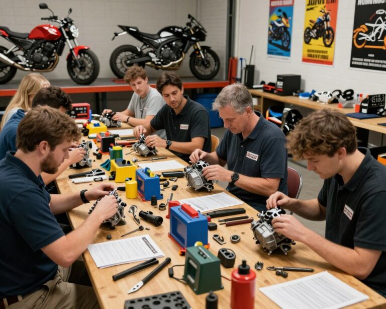 Curso grátis de mecânica de motocicleta